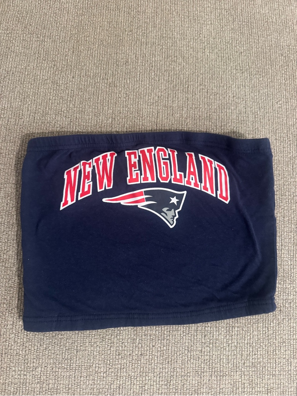 New England Patriots Cropped Tube top